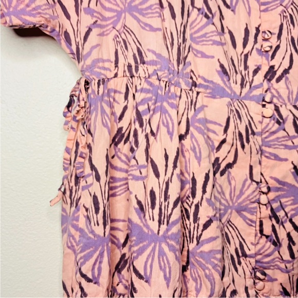 Madewell Button Front Tiered Shirt Dress - Picture 7 of 12